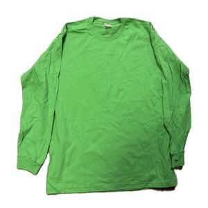 SUPREME - Blank Long Sleeve T-shirt - Green - size XL